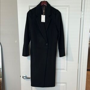 Classic Italian Wool Breasted Coat